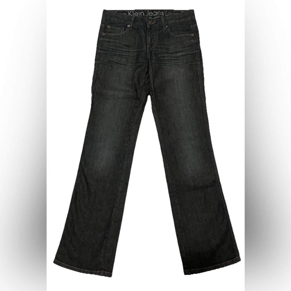 Calvin Klein Dark Wash Bootcut Jeans, 26/2